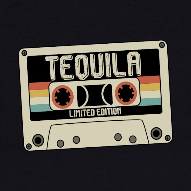 Tequila - Limited Edition - Vintage Style by Debbie Art